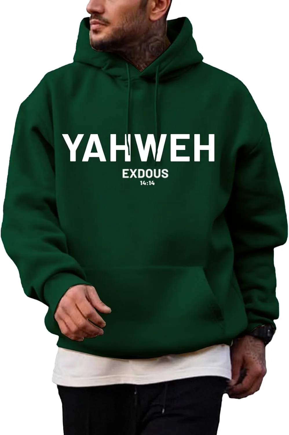 Мужской худи с принтом Yahweh Forgiven, свободный крой XDFVC
Мужской худи с принтом Yahweh Forgiven, свободный крой XDFVC