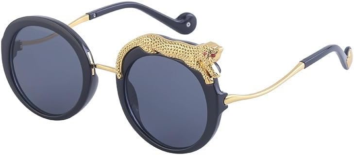 Ретро-рок солнцезащитные очки для женщин, круглая оправа, панк-стиль, леопардовый принт, защита от УФ-излучения UV400, винтажный европейский и американский модный аксессуар - 8 GDKPJDT, 8
Ретро-рок солнцезащитные очки для женщин, круглая оправа, панк-стиль, леопардовый принт, защита от УФ-излучения UV400, винтажный европейский и американский модный аксессуар - 8 GDKPJDT, 8