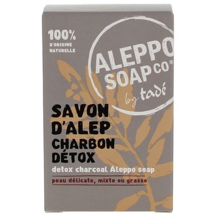 Твердое мыло Алеппо Tade Aleppo Soap Charcoal Detox 150g with Activated Carbon
Твердое мыло Алеппо Tade Aleppo Soap Charcoal Detox 150g with Activated Carbon