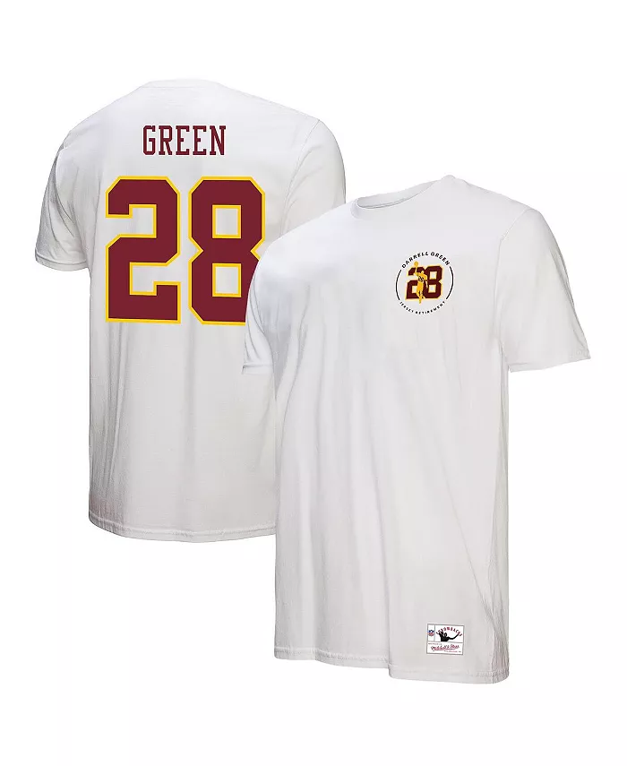 Мужская футболка Washington Commanders с именем и номером Даррелла Грина, белая Mitchell & Ness
Мужская футболка Washington Commanders с именем и номером Даррелла Грина, белая Mitchell & Ness