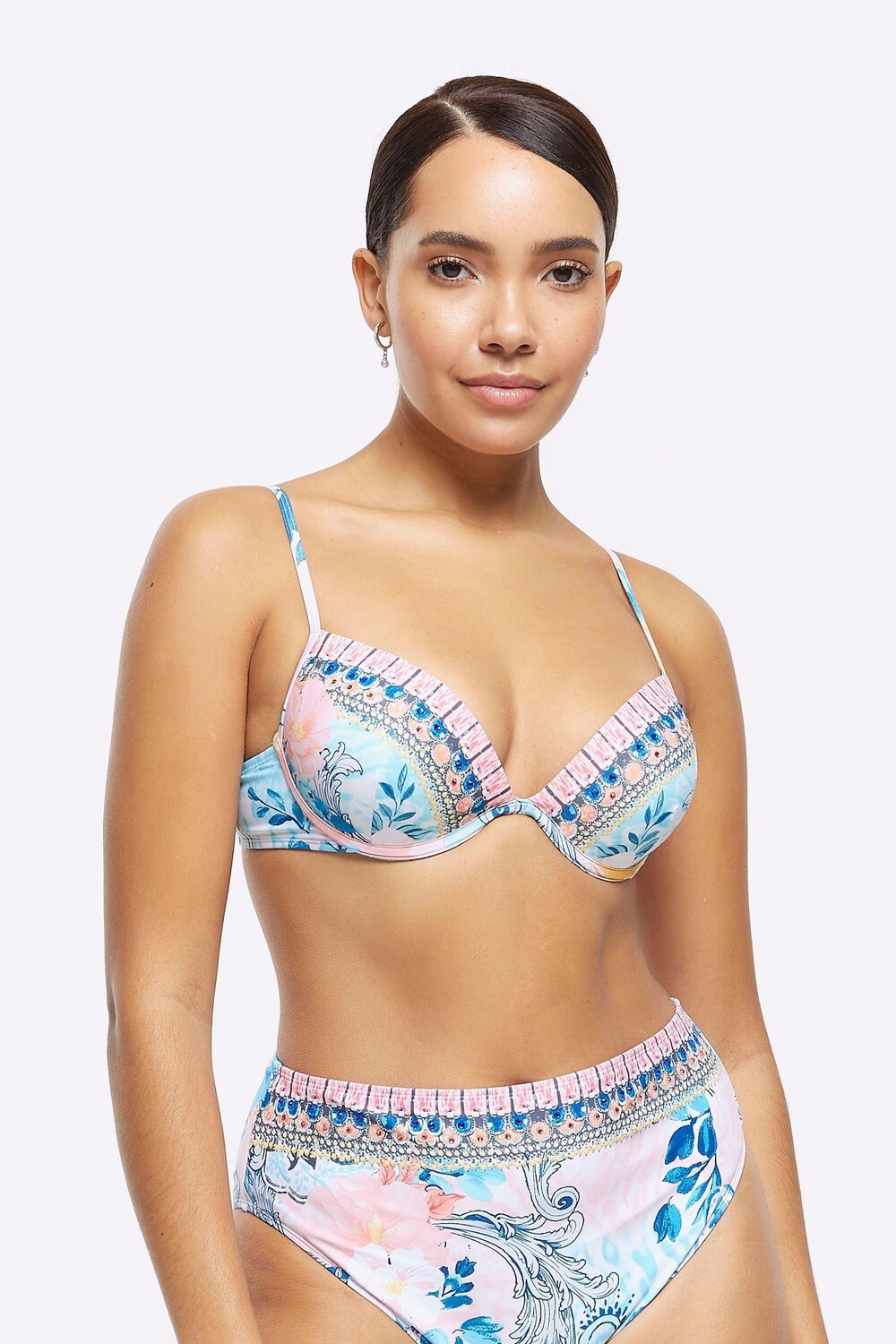 Украшенный лиф бикини-балконет River Island, синий
Украшенный лиф бикини-балконет River Island, синий