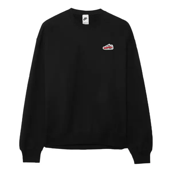 Рубашка французский трикотаж с круглым вырезом толстовка Nike, черный
Рубашка французский трикотаж с круглым вырезом толстовка Nike, черный