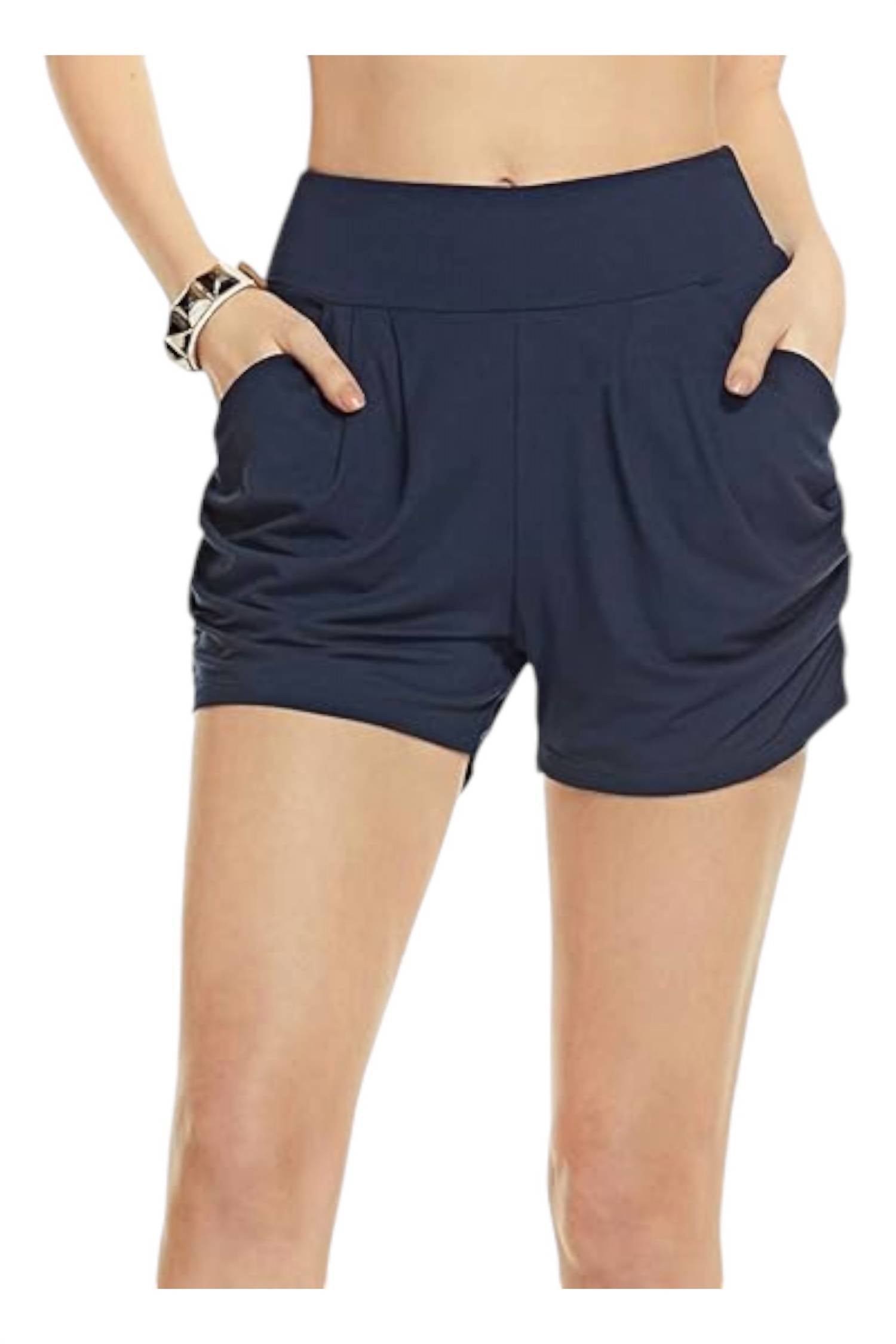 Женские шорты для отдыха с карманами темно-синего цвета White Label
Женские шорты для отдыха с карманами темно-синего цвета White Label