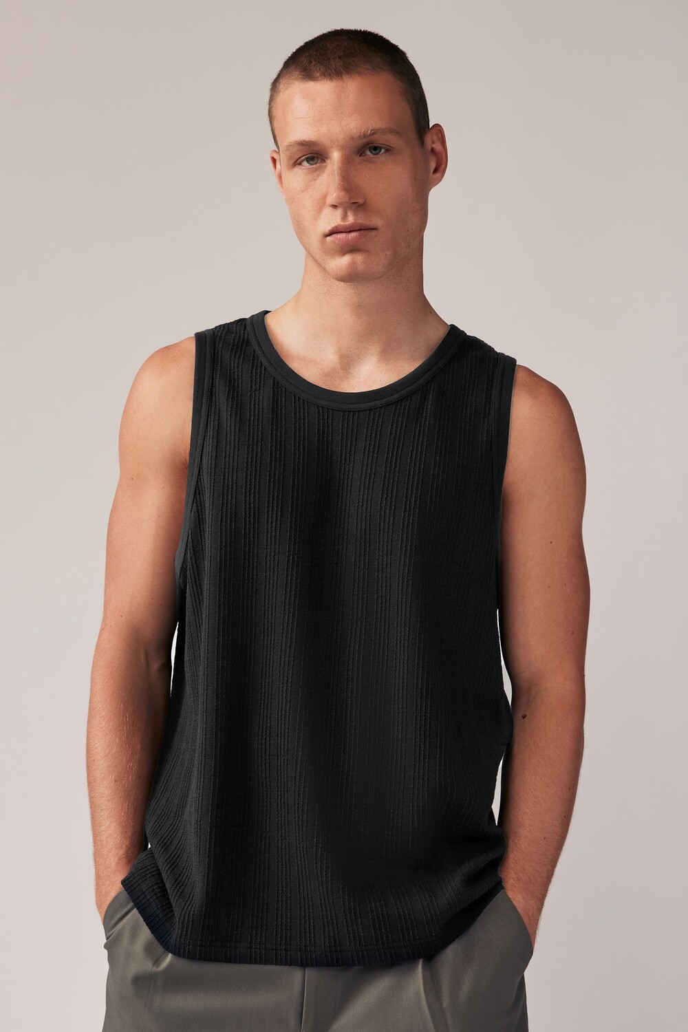 Текстурированная майка Next, черный
Текстурированная майка Next, черный