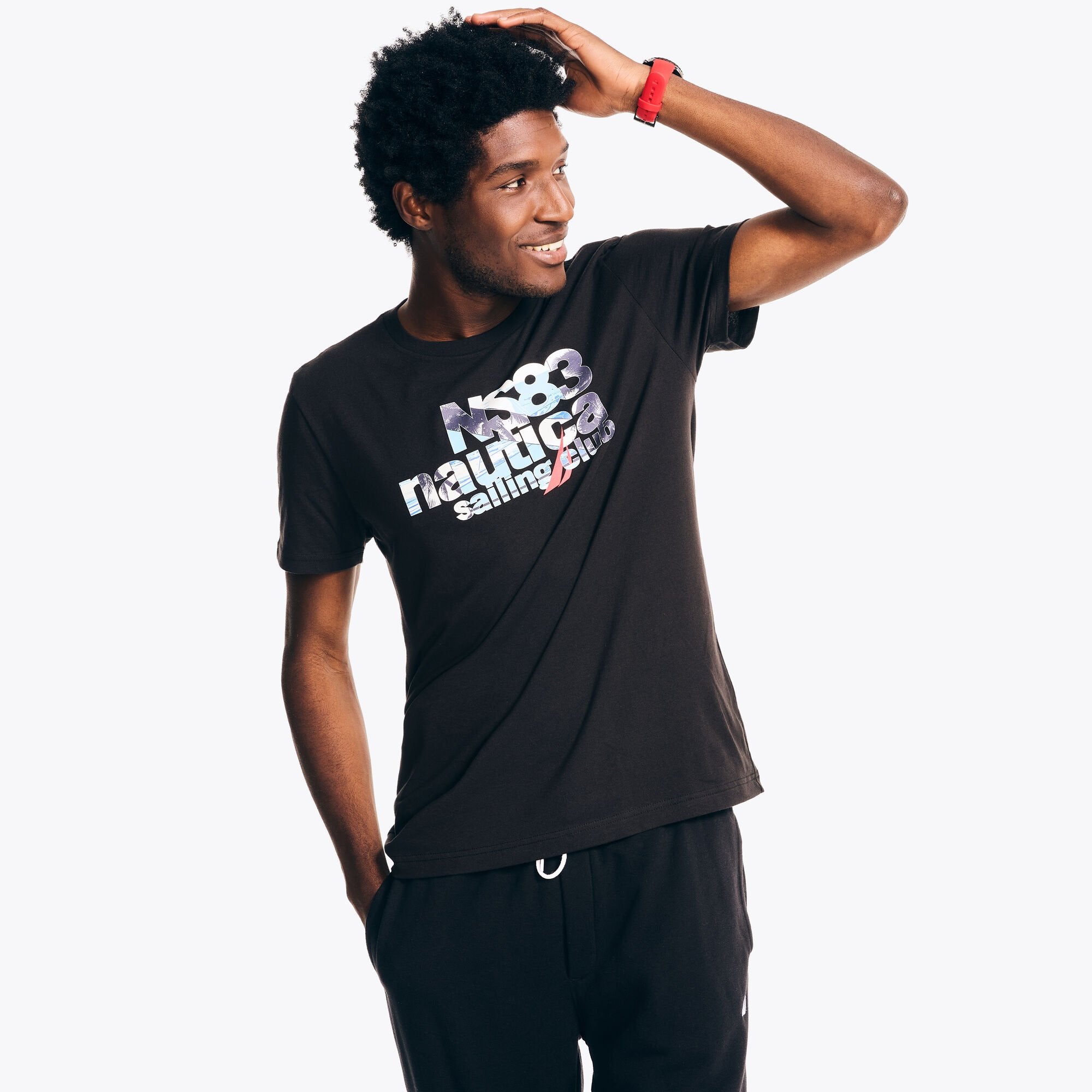 Футболка Nautica Mens Ns83 с рисунком в виде парусного спорта, цвет true black
Футболка Nautica Mens Ns83 с рисунком в виде парусного спорта, цвет true black