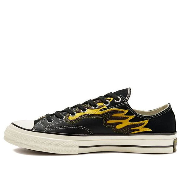 Кроссовки chuck 70 low 'archive flame overlay' Converse, черный
Кроссовки chuck 70 low 'archive flame overlay' Converse, черный