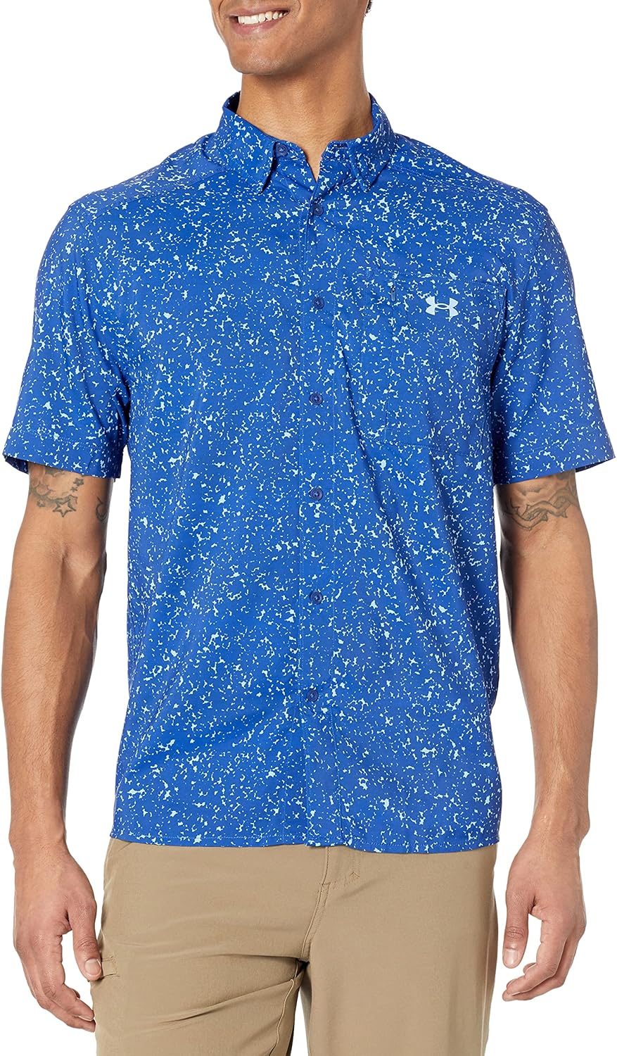 Мужская футболка с коротким рукавом Under Armour Dockside, (471) Blue Mirage/Carolina Blue/Carolina Blue, Синий, Мужская футболка с коротким рукавом Under Armour Dockside, (471) Blue Mirage/Carolina Blue/Carolina Blue
Мужская футболка с коротким рукавом Under Armour Dockside, (471) Blue Mirage/Carolina Blue/Carolina Blue, Синий, Мужская футболка с коротким рукавом Under Armour Dockside, (471) Blue Mirage/Carolina Blue/Carolina Blue