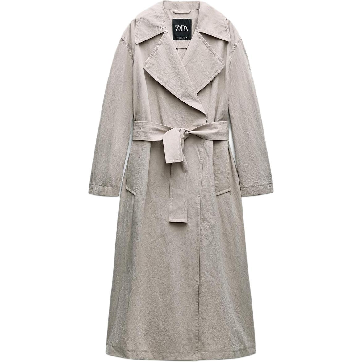 Тренч ZW Series Женский Тёмный Тёпло-серый ZARA
Тренч ZW Series Женский Тёмный Тёпло-серый ZARA