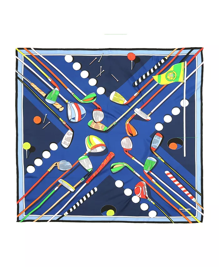 Женский шелковый платок 18th Hole kate spade new york, мультиколор
Женский шелковый платок 18th Hole kate spade new york, мультиколор