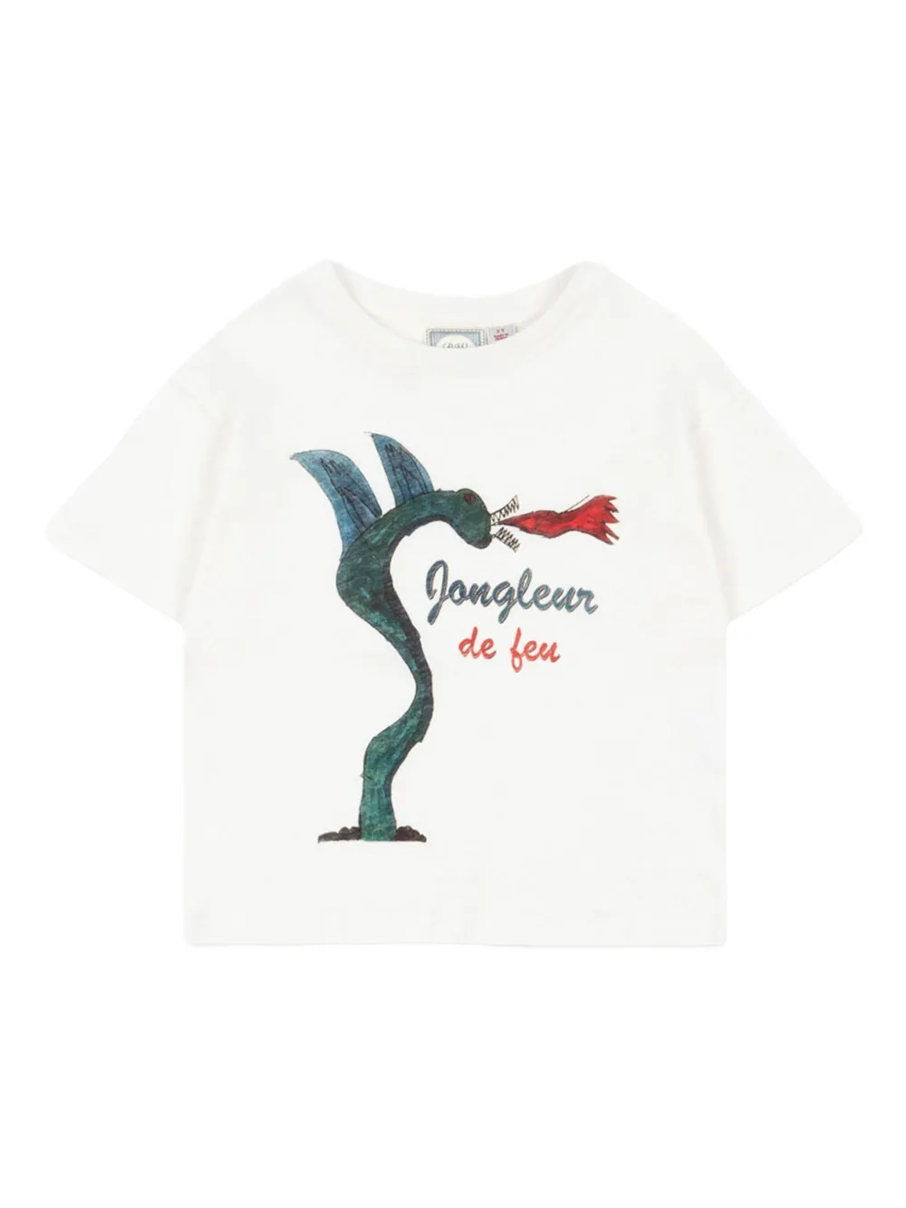 Иллюстрированная футболка с коротким рукавом Konges Sløjd, белый
Иллюстрированная футболка с коротким рукавом Konges Sløjd, белый