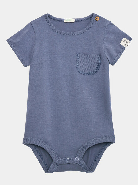 Детское боди стандартного кроя United Colors Of Benetton, синий
Детское боди стандартного кроя United Colors Of Benetton, синий