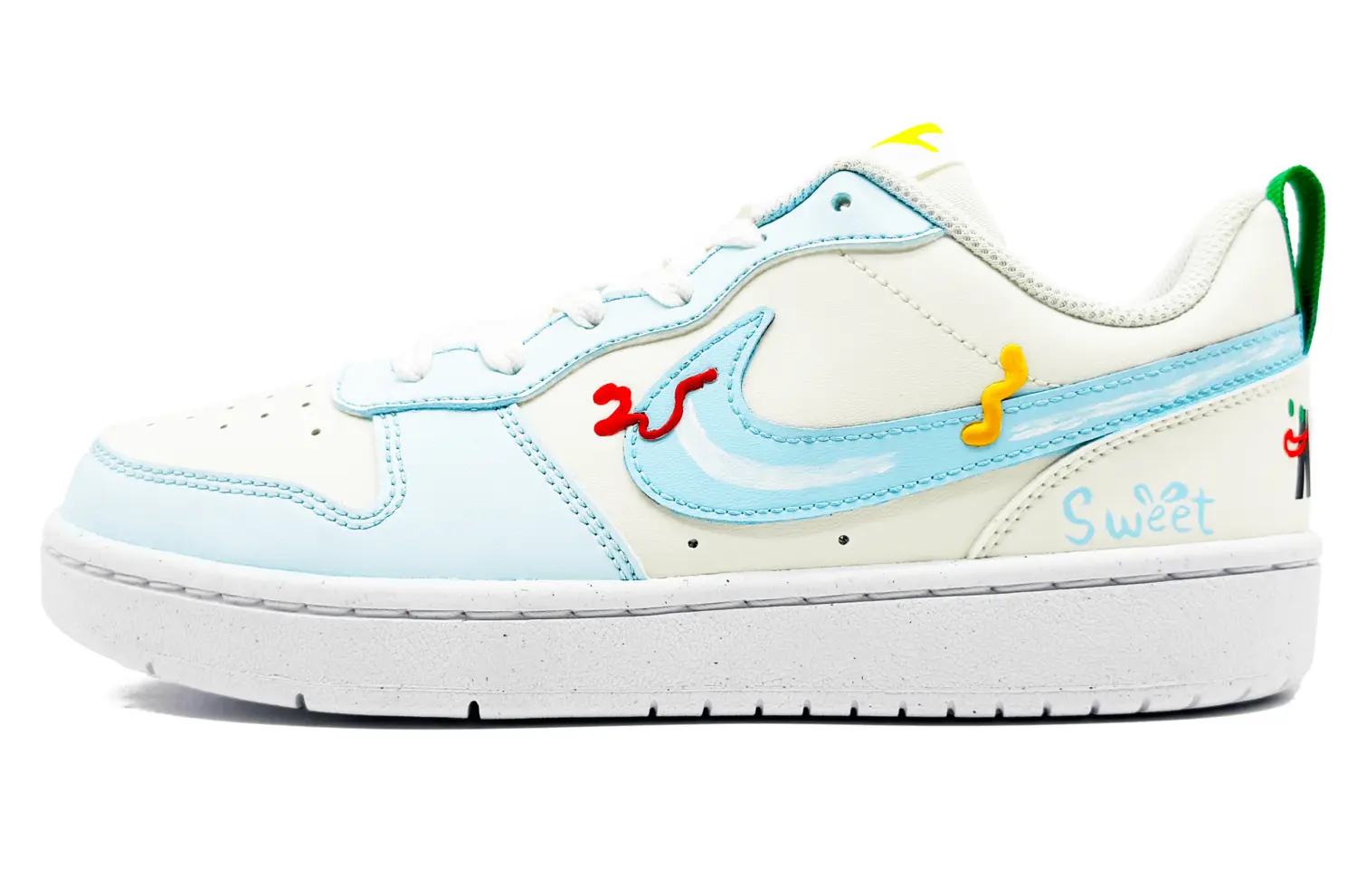 Кроссовки для скейтбординга Court Borough Sea Salt с милым кроликом противоскользящие износостойкие для детей подростков Nike, синий/белый
Кроссовки для скейтбординга Court Borough Sea Salt с милым кроликом противоскользящие износостойкие для детей подростков Nike, синий/белый