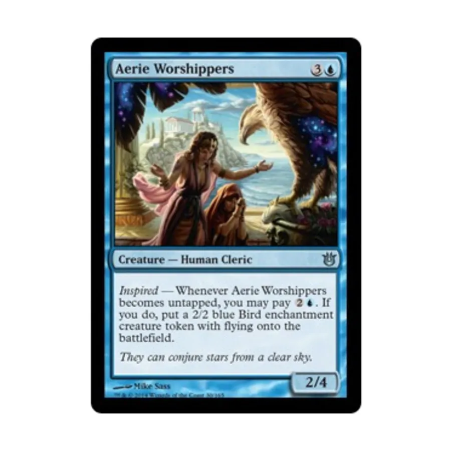 CCG Поклонники Воздушного Воздуха (U), MTG - Born of the Gods
CCG Поклонники Воздушного Воздуха (U), MTG - Born of the Gods