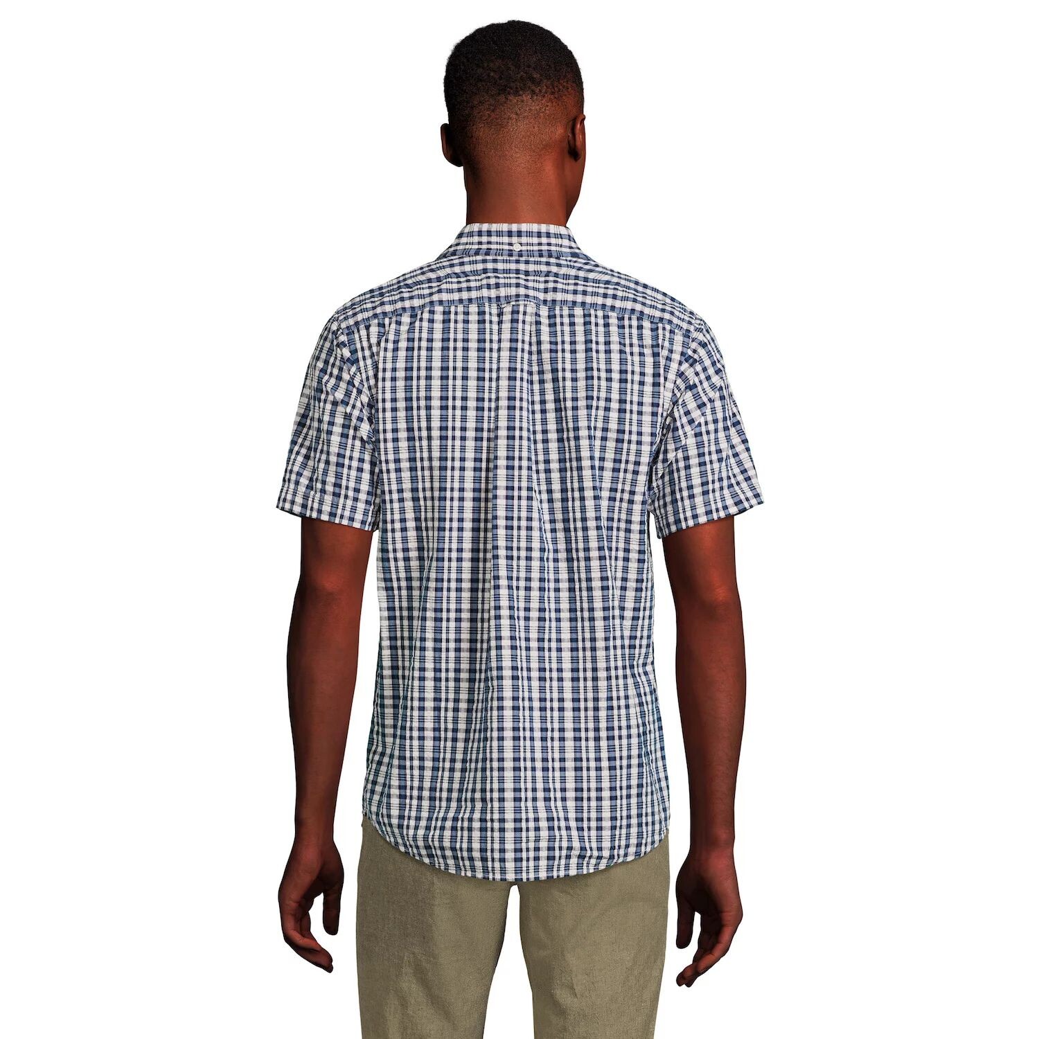 Мужская рубашка из жатого хлопка на пуговицах Lands End Lands' End
Мужская рубашка из жатого хлопка на пуговицах Lands End Lands' End