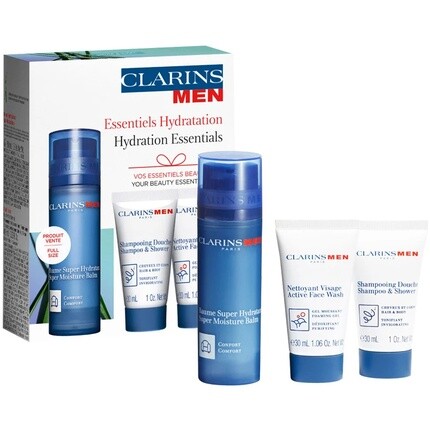 Men Essentiels Hydration Set - Идеальный подарочный набор для ухода за увлажнением для мужчин Clarins
Men Essentiels Hydration Set - Идеальный подарочный набор для ухода за увлажнением для мужчин Clarins