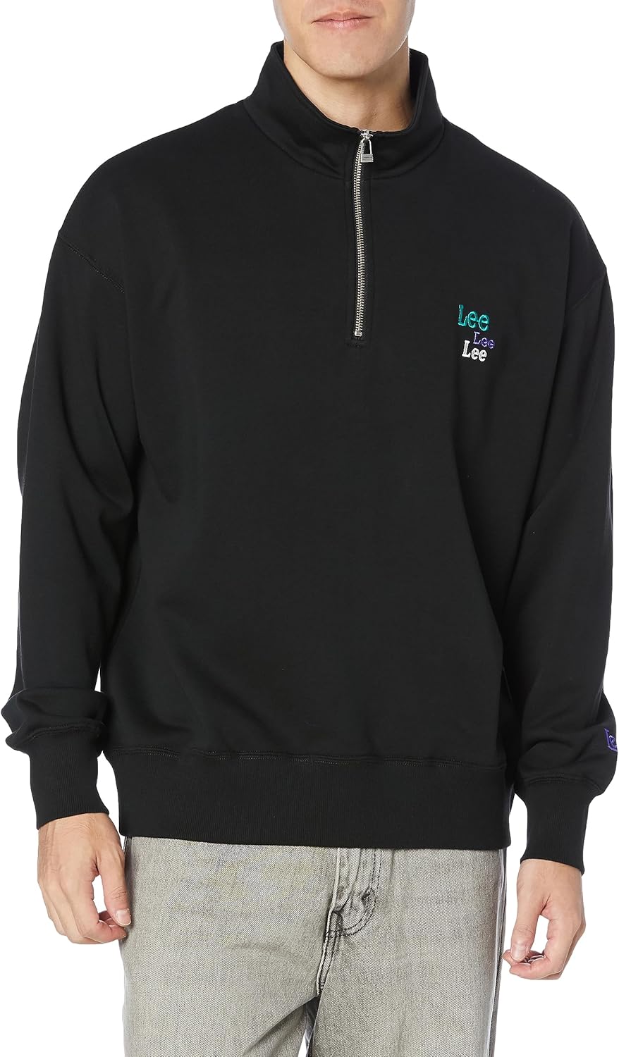 Толстовка Lee Top с вышивкой в виде арфы и застежкой-молнией, черный
Толстовка Lee Top с вышивкой в виде арфы и застежкой-молнией, черный