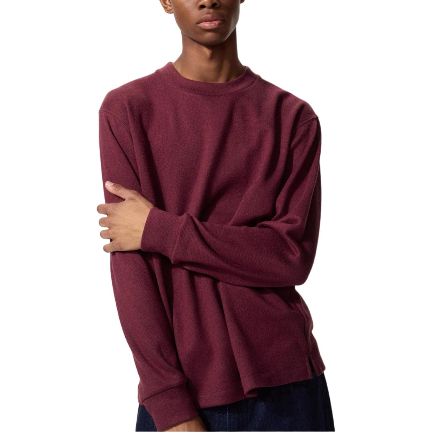 UNIQLO Свитшот мужской темно-красный
UNIQLO Свитшот мужской темно-красный