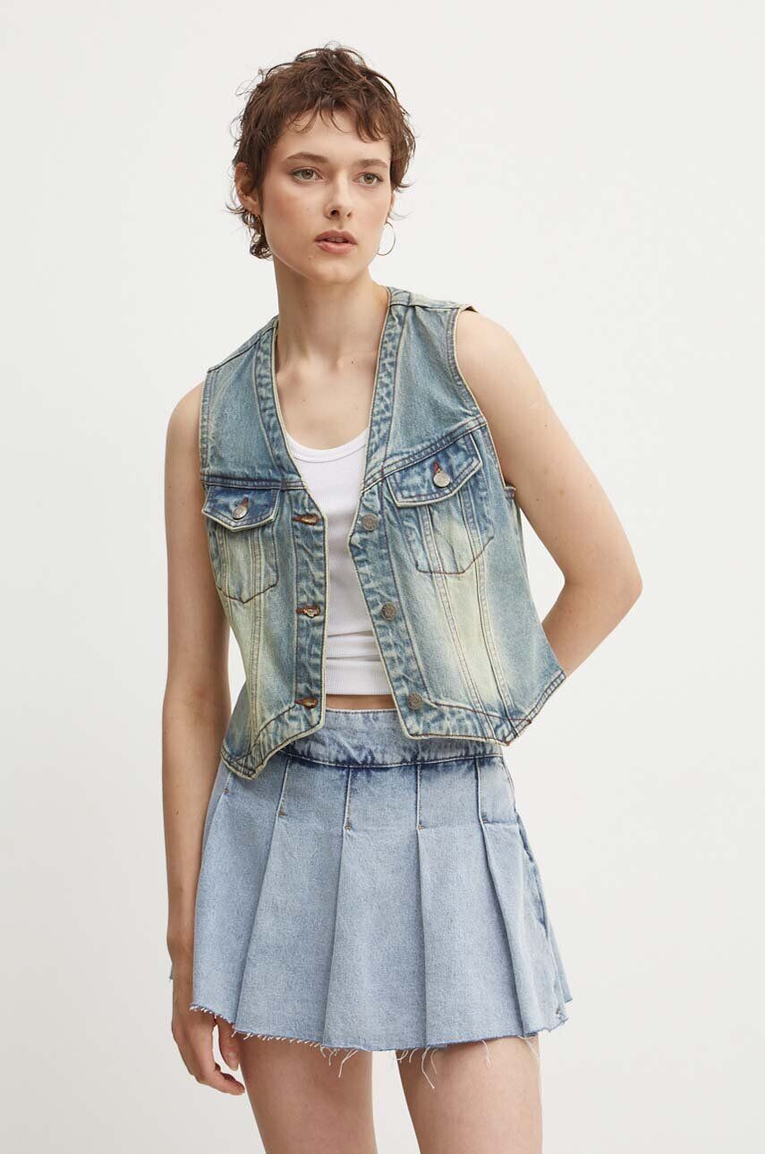 Джинсовый жилет Guess Originals, синий
Джинсовый жилет Guess Originals, синий