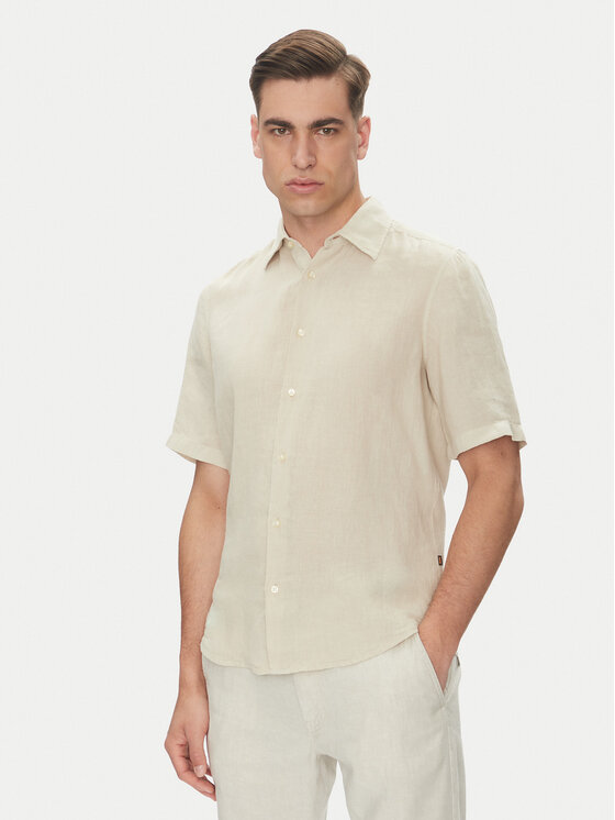 Рубашка обычного кроя 50537382 Boss, бежевый
Рубашка обычного кроя 50537382 Boss, бежевый