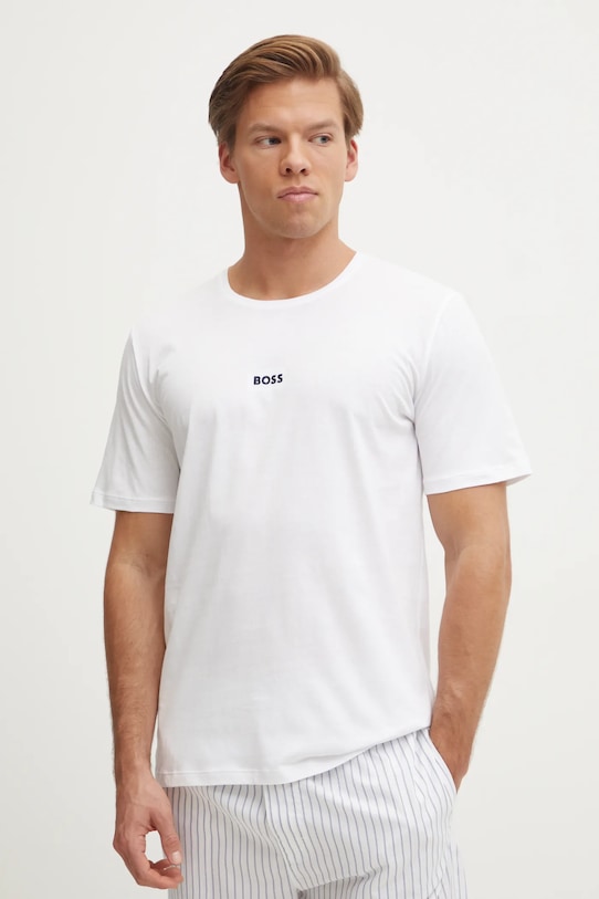 Футболка хлопковая lounge Boss, белый
Футболка хлопковая lounge Boss, белый