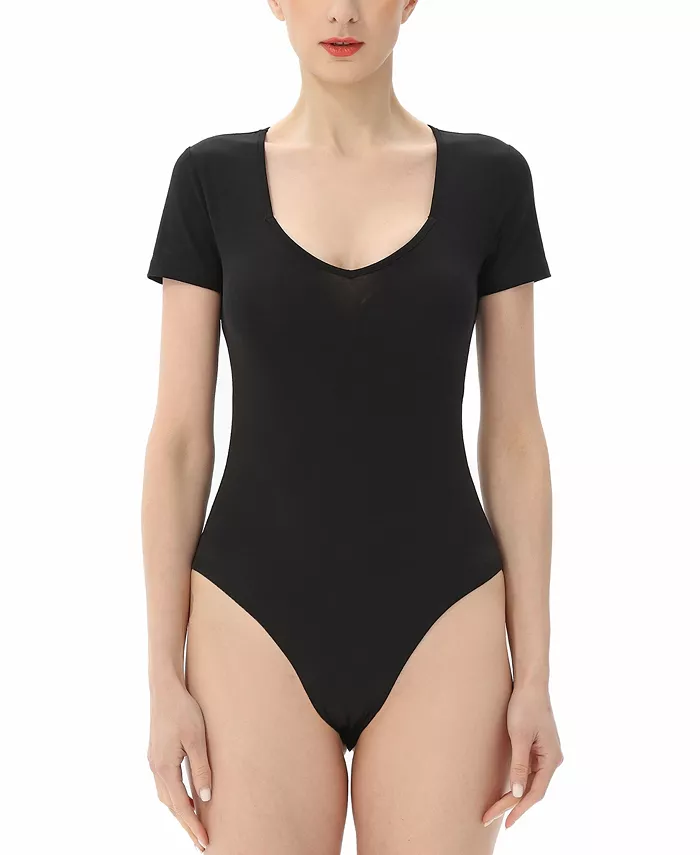 Женский базовый топ-боди с вырезом в форме сердца kimi + kai, черный
Женский базовый топ-боди с вырезом в форме сердца kimi + kai, черный