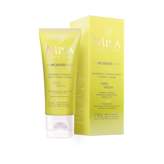 Увлажняющий и питательный крем с маслом манго Hello Yellow, 75 мл Miya Cosmetics, My Wonder Balm
Увлажняющий и питательный крем с маслом манго Hello Yellow, 75 мл Miya Cosmetics, My Wonder Balm