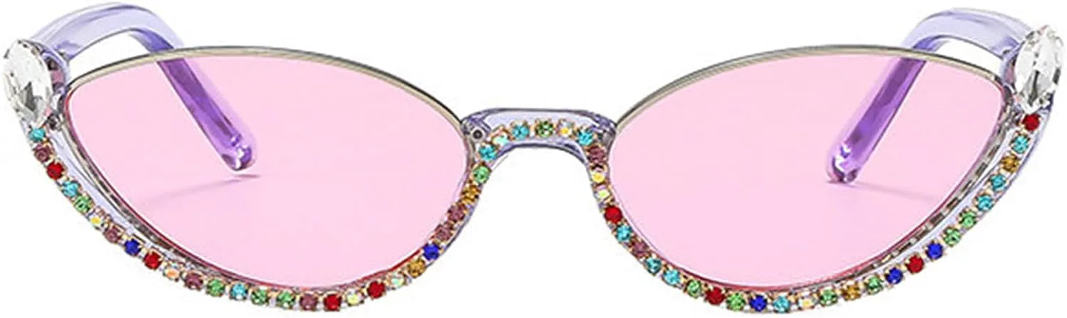 Солнцезащитные очки Willochra со стразами для женщин, модные, сексуальные, сверкающие, в форме «кошачьего глаза», с бриллиантами, женские, с кристаллами, Pink
Солнцезащитные очки Willochra со стразами для женщин, модные, сексуальные, сверкающие, в форме «кошачьего глаза», с бриллиантами, женские, с кристаллами, Pink