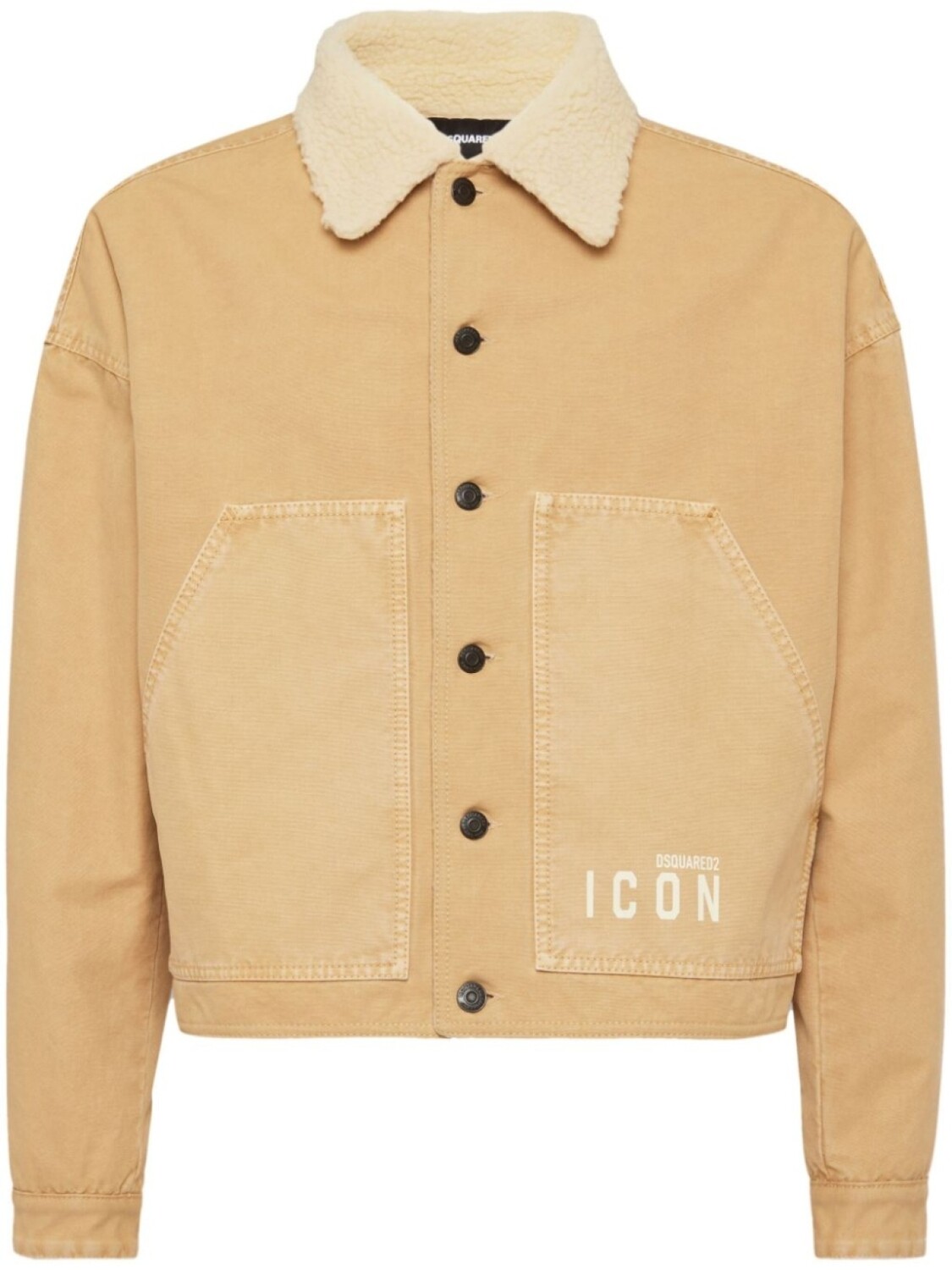 DSQUARED2 джинсовая куртка с воротником из овчины, нейтральный цвет
DSQUARED2 джинсовая куртка с воротником из овчины, нейтральный цвет