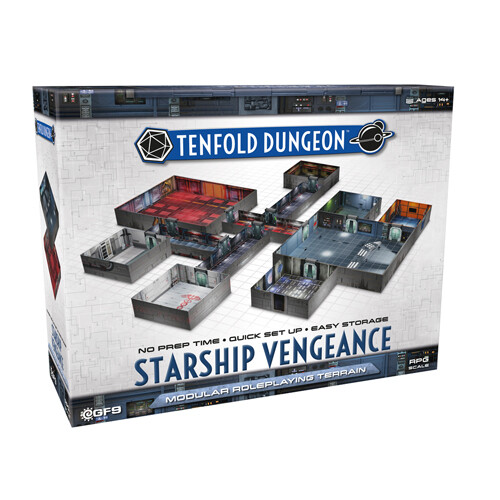 Коробка для хранения настольных игр Tenfold Dungeon: Starship Vengeance
Коробка для хранения настольных игр Tenfold Dungeon: Starship Vengeance