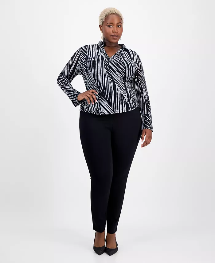 Леггинсы больших размеров с высокой талией I.N.C. International Concepts, черный
Леггинсы больших размеров с высокой талией I.N.C. International Concepts, черный