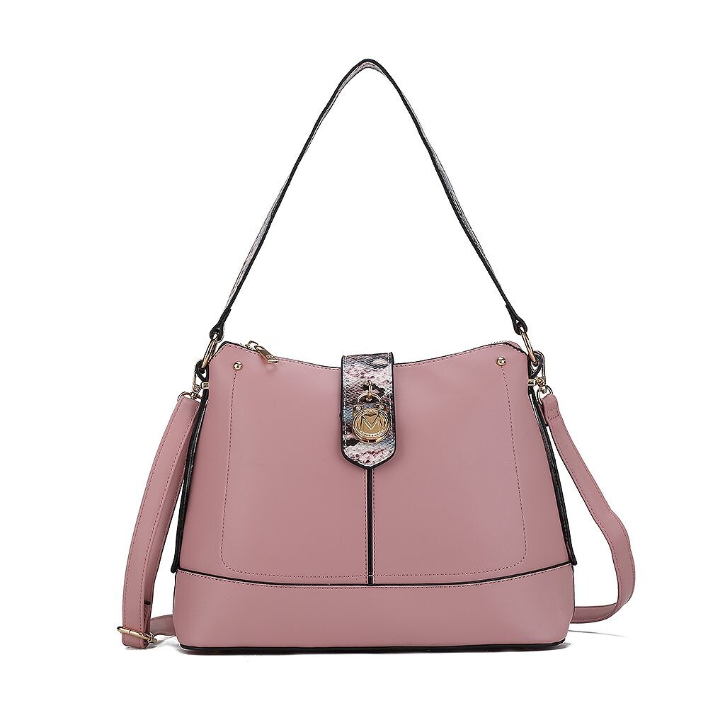 Коллекция MKF Сумка-хобо из веганской кожи Ezra с тиснением змеи от Mia K MKF Collection, розовый
Коллекция MKF Сумка-хобо из веганской кожи Ezra с тиснением змеи от Mia K MKF Collection, розовый