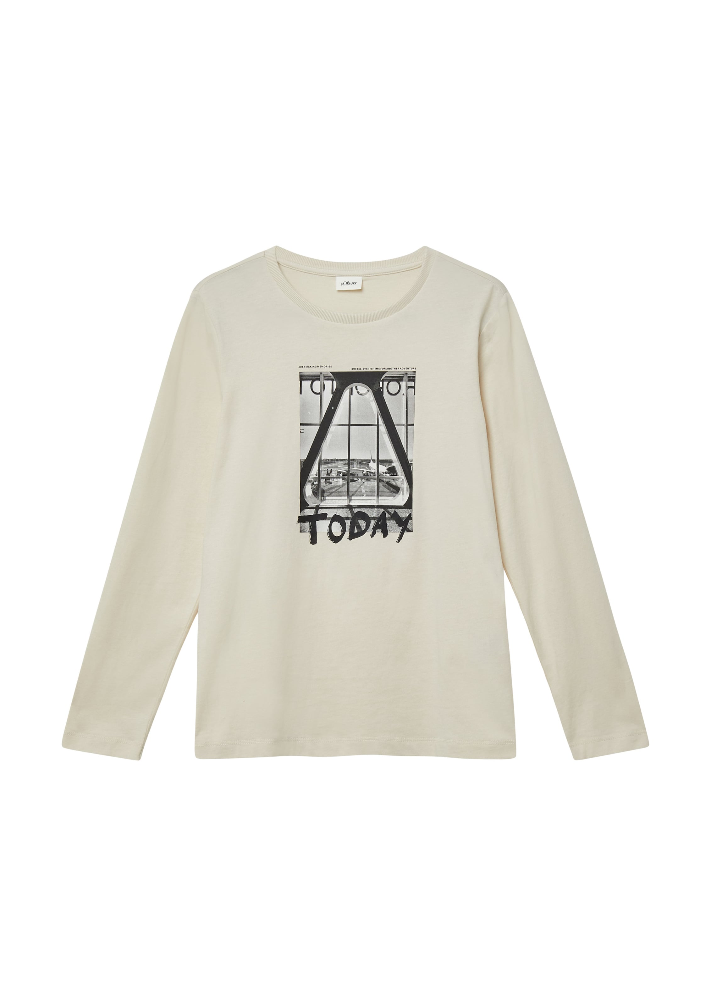 s.Oliver Лонгслив в кремовом цвете
s.Oliver Лонгслив в кремовом цвете