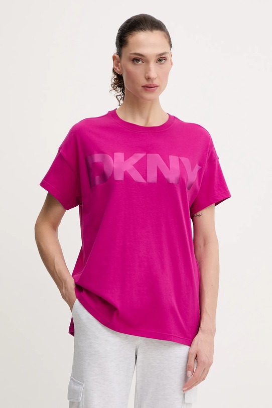 Хлопковая футболка DKNY, розовый
Хлопковая футболка DKNY, розовый