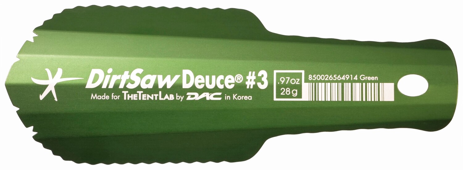 Мастерок DirtSaw Deuce #3 TheTentLab, зеленый
Мастерок DirtSaw Deuce #3 TheTentLab, зеленый