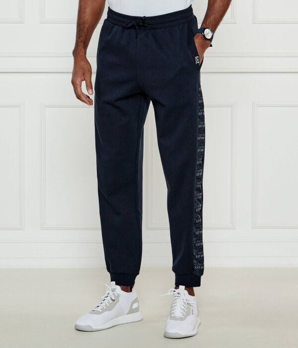 Спортивные штаны мужские Ea7 с лампасами, синий
Спортивные штаны мужские Ea7 с лампасами, синий