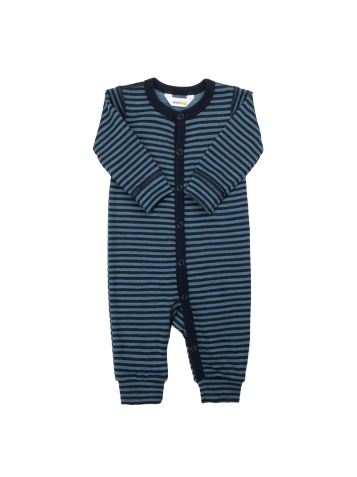 Комбинезон из мериносовой шерсти синего цвета Joha
Комбинезон из мериносовой шерсти синего цвета Joha