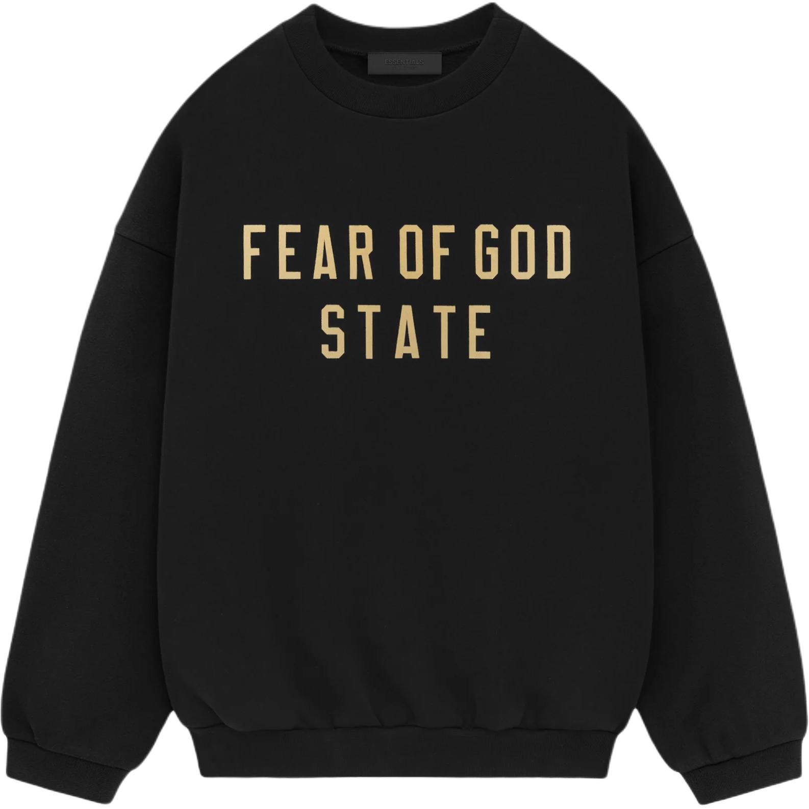 Флисовая толстовка iii crewneck Fear Of God Essentials, черный
Флисовая толстовка iii crewneck Fear Of God Essentials, черный
