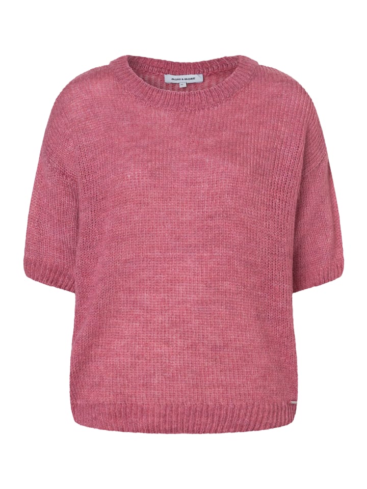 More & More Свободный, легкий вязаный свитер ягодного розового цвета
More & More Свободный, легкий вязаный свитер ягодного розового цвета