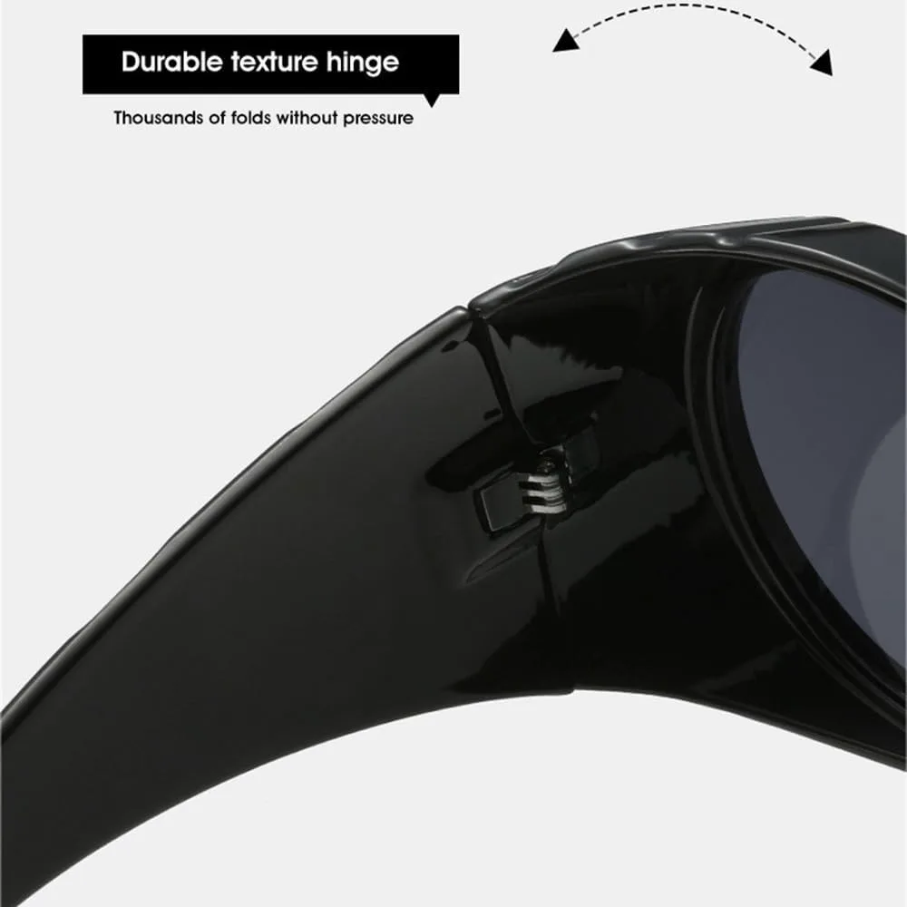 Винтажные овальные солнцезащитные очки большого размера для женщин, модные градиентные очки с защитой от УФ-излучения UV400 для мужчин, панк-стиль TKKTLLT, Black Gray
Винтажные овальные солнцезащитные очки большого размера для женщин, модные градиентные очки с защитой от УФ-излучения UV400 для мужчин, панк-стиль TKKTLLT, Black Gray