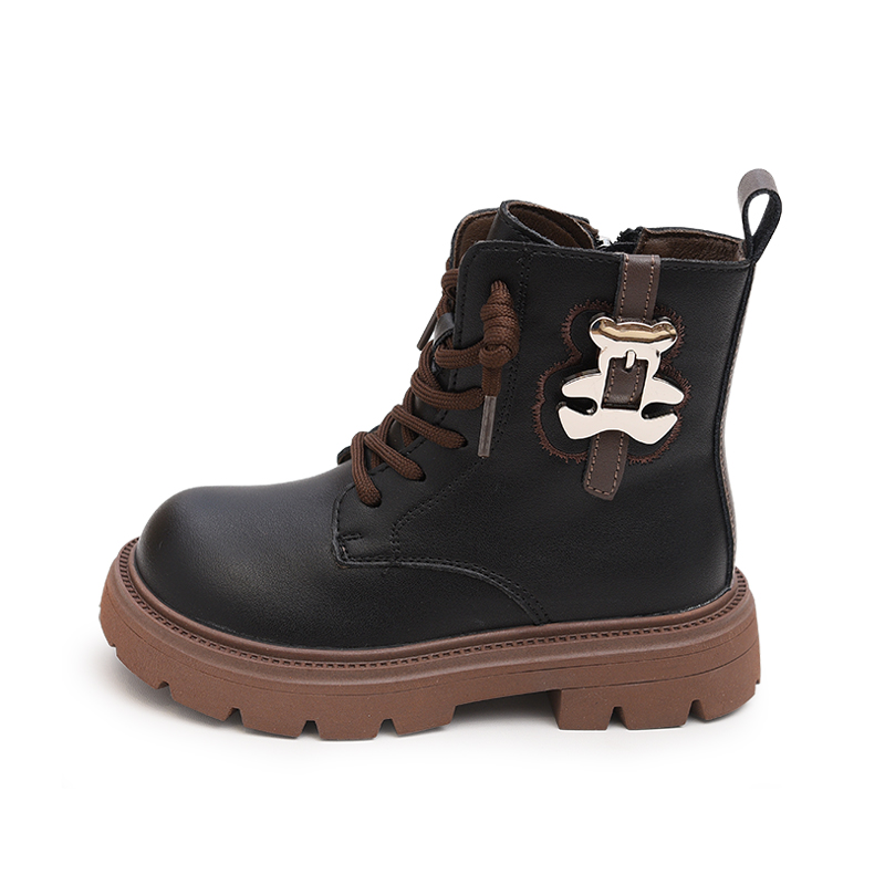 Детские кожаные ботинки для детей Budding, черный
Детские кожаные ботинки для детей Budding, черный