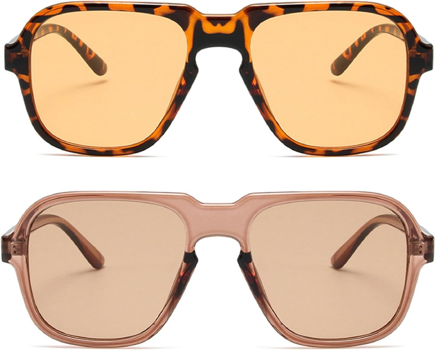 Квадратные женские ретро-солнцезащитные очки-пилот с градиентными линзами цвета океана и защитой от УФ-излучения UV400. Мужские модные солнцезащитные очки с леопардовым принтом и цветом шампанского mincl, 2pcs-yellow&champagne
Квадратные женские ретро-солнцезащитные очки-пилот с градиентными линзами цвета океана и защитой от УФ-излучения UV400. Мужские модные солнцезащитные очки с леопардовым принтом и цветом шампанского mincl, 2pcs-yellow&champagne