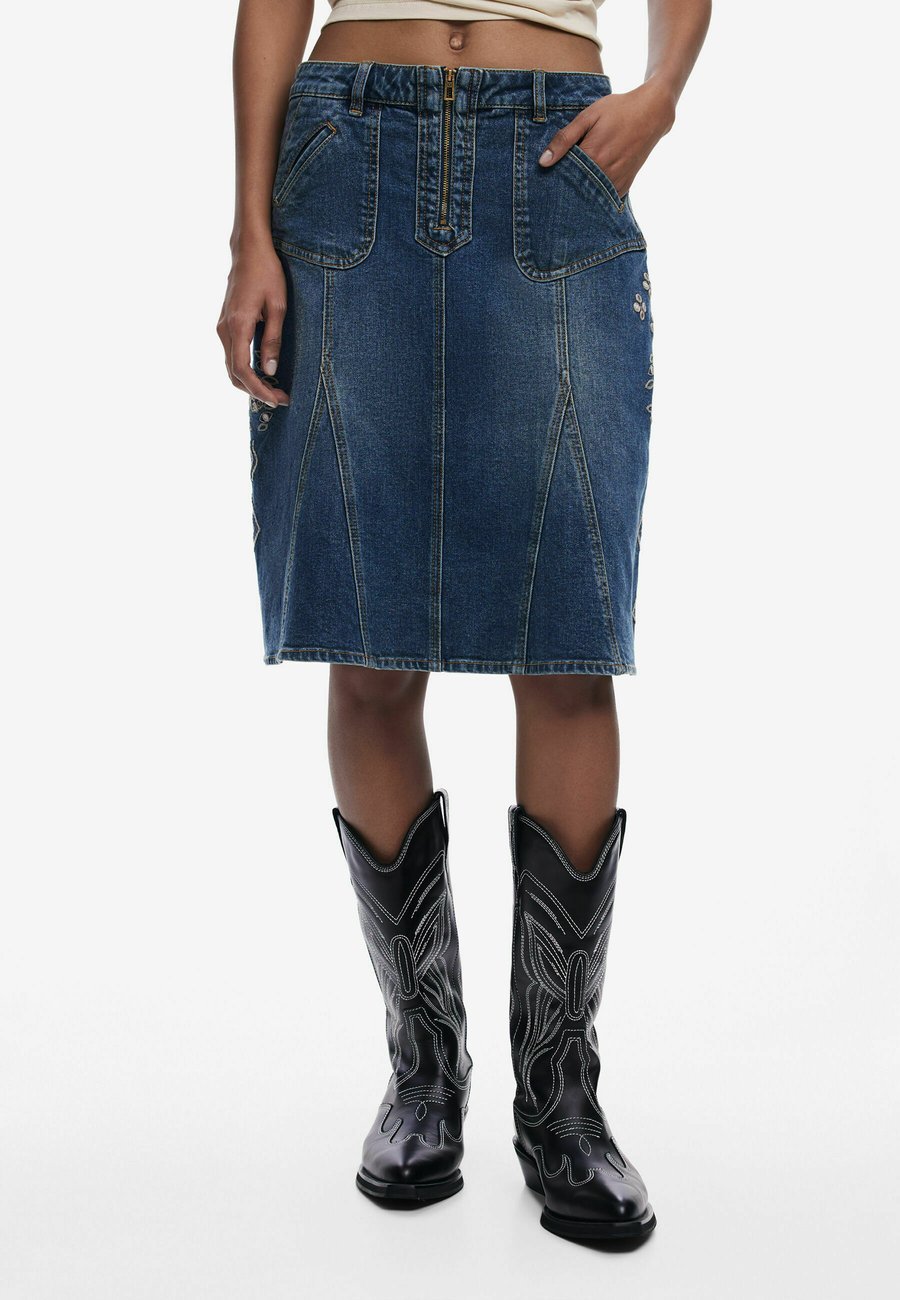 Юбка Desigual Denim skirt, Blue
Юбка Desigual Denim skirt, Blue