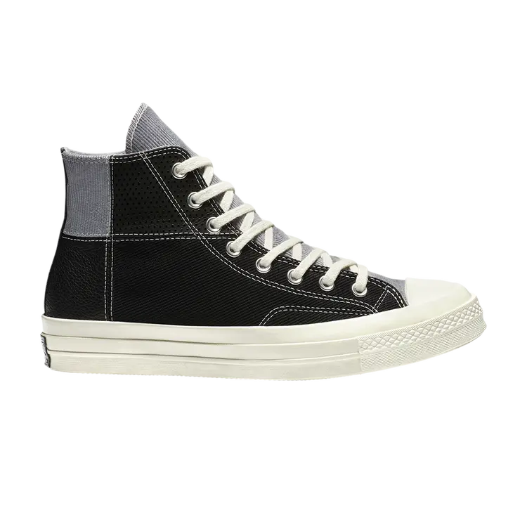 Кроссовки Converse Chuck 70 Mixed Material Hi 'Black Egret', черный
Кроссовки Converse Chuck 70 Mixed Material Hi 'Black Egret', черный