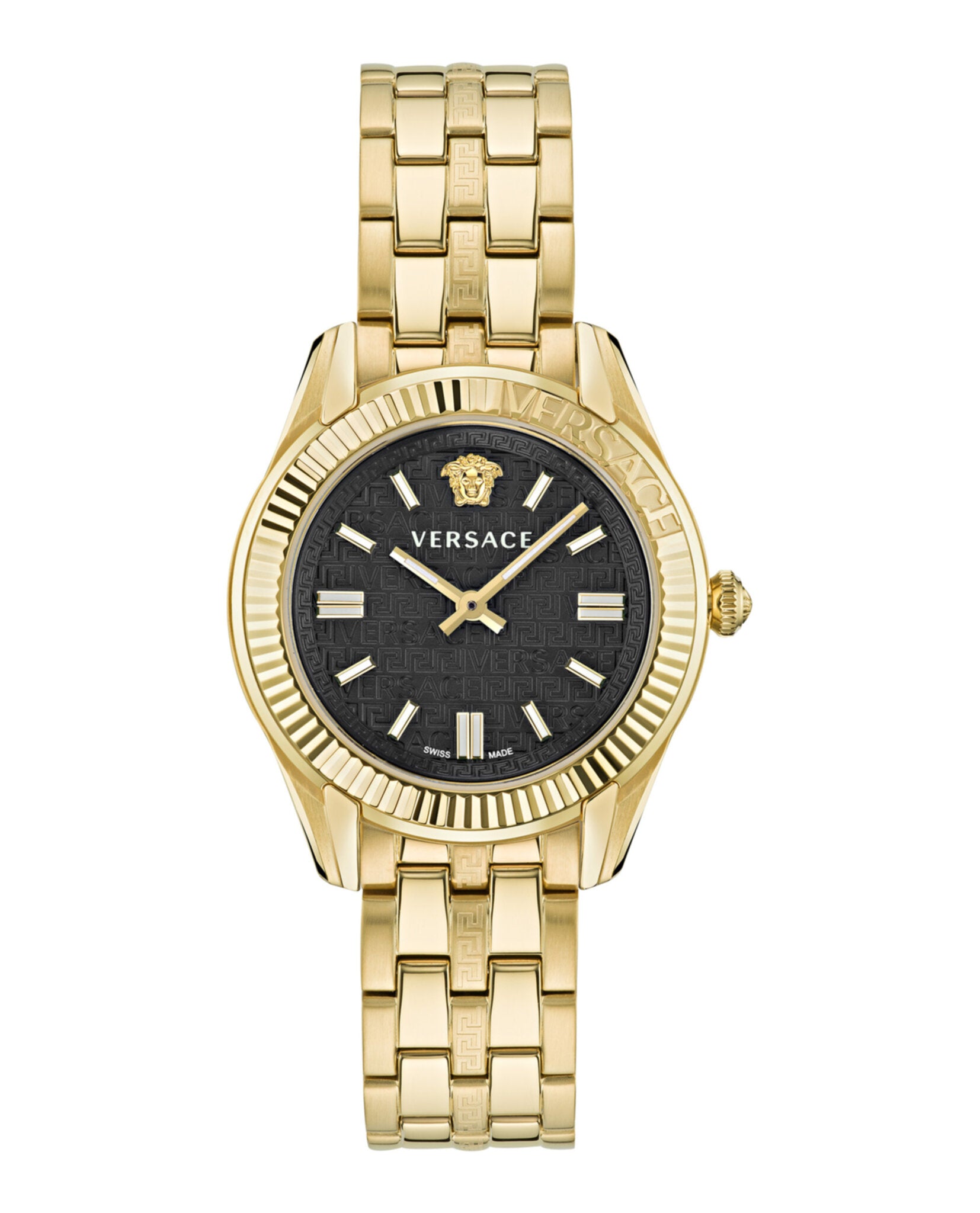 Часы Greca Time Versace, цвет gold/ip yellow gold/black
Часы Greca Time Versace, цвет gold/ip yellow gold/black