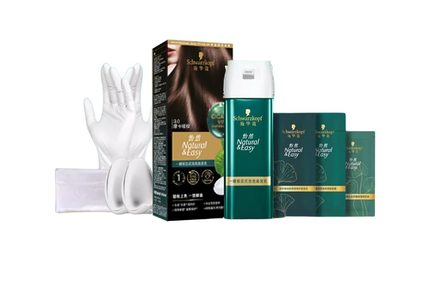 SHIHUAKOU набор для окрашивания волос в один клик, дополнительный цвет, комплект из 10 SCHWARZKOPF
SHIHUAKOU набор для окрашивания волос в один клик, дополнительный цвет, комплект из 10 SCHWARZKOPF