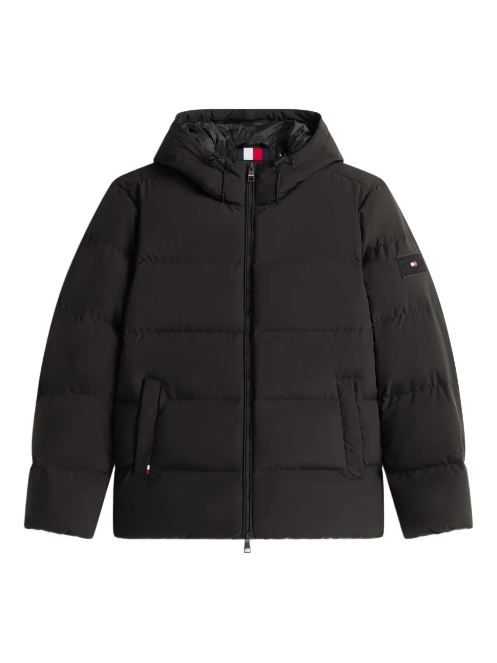 Стёганая куртка с капюшоном и нашивкой с логотипом Tommy Hilfiger, черный
Стёганая куртка с капюшоном и нашивкой с логотипом Tommy Hilfiger, черный