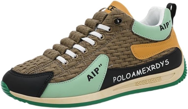 Ретро мужские кроссовки с толстой подошвой для повседневной носки. Верх выполнен из мягкого и гладкого материала. Подкладка сухая и дышащая. Прочная подошва с противоскользящим эффектом Clolinde, зеленый
Ретро мужские кроссовки с толстой подошвой для повседневной носки. Верх выполнен из мягкого и гладкого материала. Подкладка сухая и дышащая. Прочная подошва с противоскользящим эффектом Clolinde, зеленый