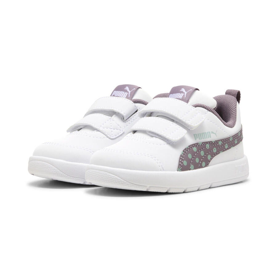 Кроссовки Courtflex V3 Dotty для маленьких девочек PUMA
Кроссовки Courtflex V3 Dotty для маленьких девочек PUMA
