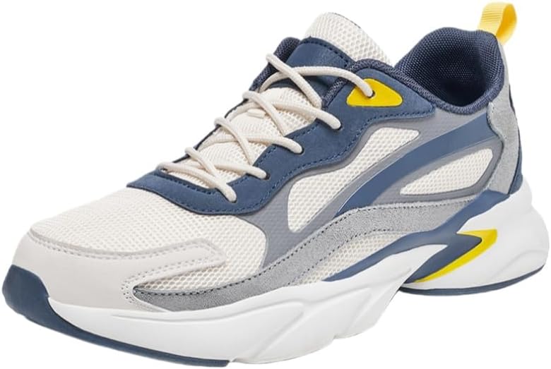 Мужские легкие спортивные кроссовки с противоскользящей подошвой для повседневной носки весной, летом и осенью, дышащие, доступны большие размеры Fusecottc, слоновая кость
Мужские легкие спортивные кроссовки с противоскользящей подошвой для повседневной носки весной, летом и осенью, дышащие, доступны большие размеры Fusecottc, слоновая кость