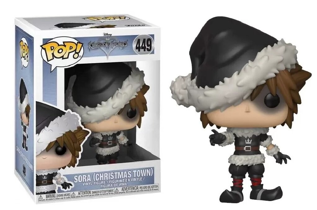 Funko POP! Игры, коллекционная фигурка, Kingdom Hearts, Сора (Рождественский городок), 449
Funko POP! Игры, коллекционная фигурка, Kingdom Hearts, Сора (Рождественский городок), 449